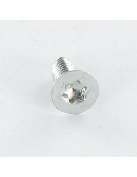 Parafuso autorroscante cabeça fresada M3X30 TORX T10 Aço zinco branco microparafusos