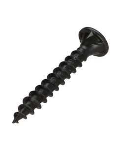 Parafuso de madeira aglomerado VBA3 cabeça fresada dentado 4X35 TORX T20 Aço zinco preto 2