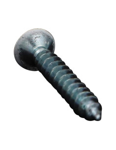 Parfuso de pvc 30 cabeça fresada phillips 4,3X30 Autoperfurante Aço zinco branco RAL9010 branco puro 2