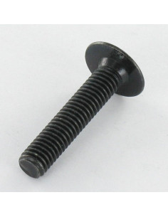 PARAFUSO cabeça de cogumelo M8X40 chave de 5 Aço zinco preto 2
