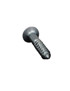 Parafuso de madeira cabeça fresada de panela Pozi PZ6 4X20 Aço zinco branco RAL9016 branco de sinalização 2