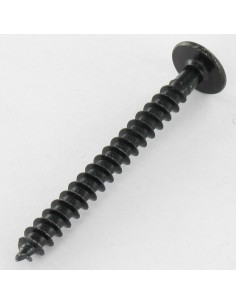 Parafuso de chapa cabeça hexagonal 6,3X25 + Rondela 18 Aço zinco preto 600 Horas de nevoeiro salino sem corrosão 2