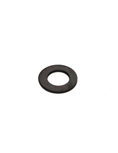 Rondela liso 7X14X1 Aço zinco preto - Parafuso Express