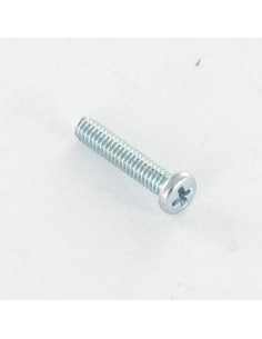 Parafuso autorroscante Perno metais cabeça cilíndrica phillips M2X5 Aço zinco branco microparafusos