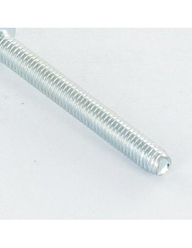Parafuso autorroscante cabeça abaulada larga M2,5X10 Pozi PZ5 Aço zinco branco microparafusos