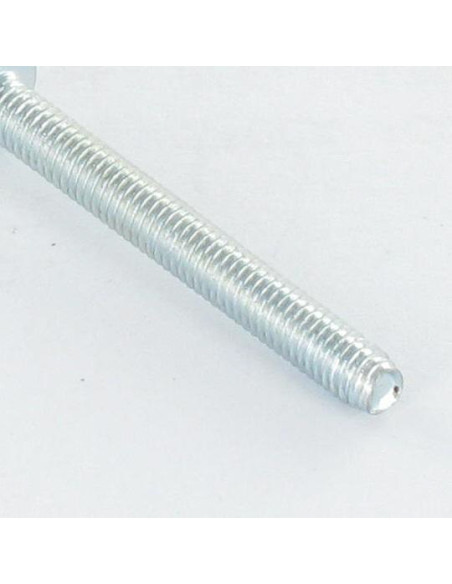 Parafuso autorroscante cabeça abaulada larga M2,5X10 Pozi PZ5 Aço zinco branco microparafusos