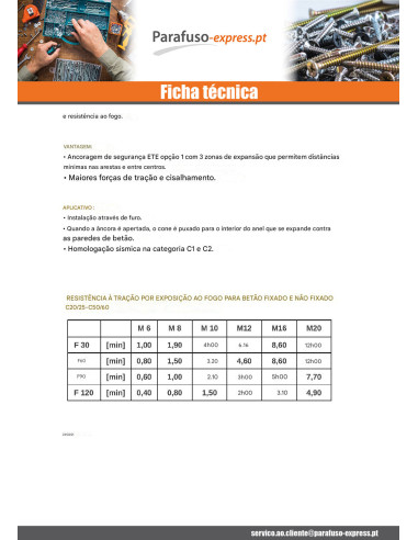 Parafuso (vendido com porca) Fixações M6X65 com Parafuso de metais cabeça hexagonal Aço zinco branco