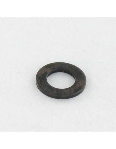 Rondela liso M6X12X1,2 Z Aço zinco preto - Parafuso Express