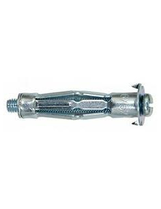 Bucha METAL Fischer hexagonal baixo HM 6X52 com Parafuso