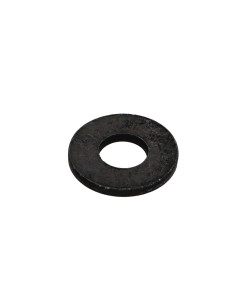 Rondela liso 8X20X2 Aço bruto Zinco níquel preto 480 horas de nevoeiro salino sem corrosão vermelha
