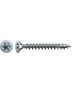 Spax Parafuso de madeira cabeça fresada TORX T20 5X20 rosca total WIROX