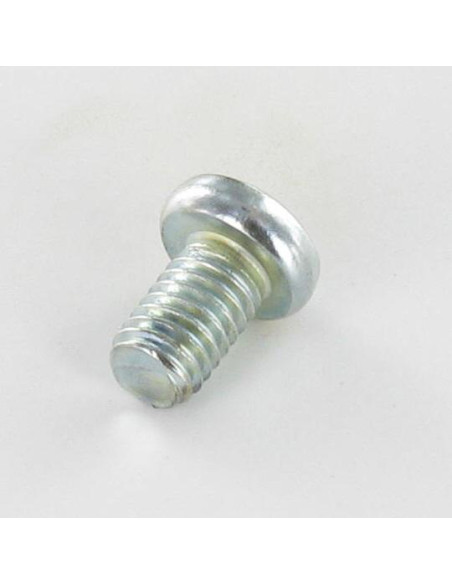 Parafuso de metais cabeça cilíndrica panela Pozi PZ6 M5X55 Aço zinco branco