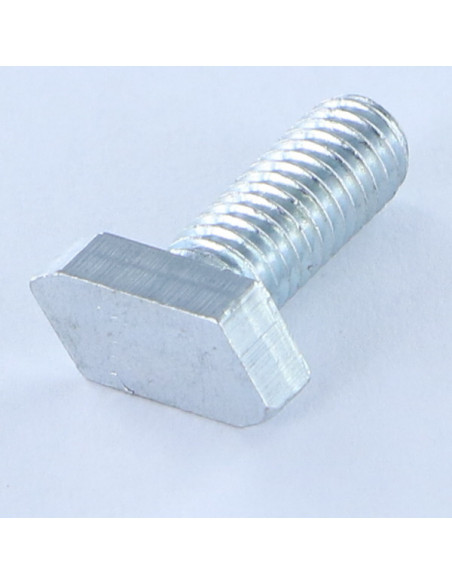 Parafuso de metais cabeça losângulo M6X16 Aço zinco branco 128 Horas de nevoeiro salino sem corrosão vermelha