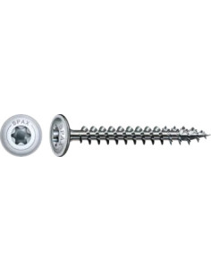 Spax Parafuso de madeira cabeça disco TORX T40 8X550 roscado sobre 80 4CUT WIROX