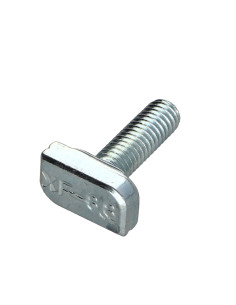Parafuso de metais cabeça martelo M6X20 20X12 Classe 8.8 Aço zinco branco