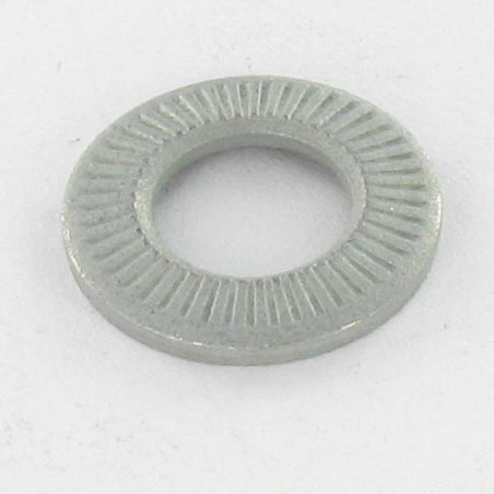 Arruelas de contacto M4X10X0,9 Aço zinco branco gama M (Média)