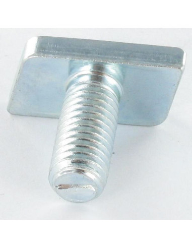 Parafuso de metais T.LOSANGE M8X18 Aço zinco branco