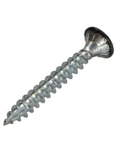 Parafusos de madeira e aglomerado TEKOR cabeça fresada dentado 5X40 TORX T25 cut ponto antifenda tipo 17 RAL9005 2