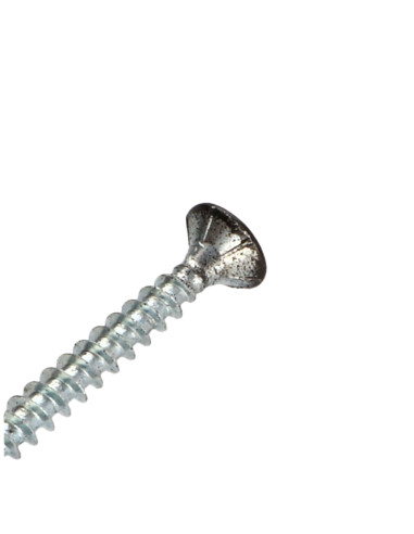 Parafusos de madeira e aglomerado TEKOR cabeça fresada dentado 5X40 TORX T25 cut ponto antifenda tipo 17 RAL9005