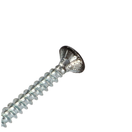 Parafusos de madeira e aglomerado TEKOR cabeça fresada dentado 5X40 TORX T25 cut ponto antifenda tipo 17 RAL9005