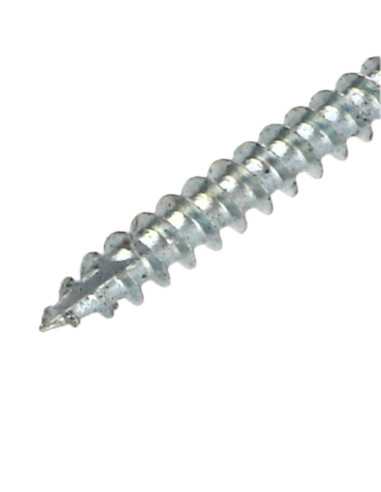 Parafusos de madeira e aglomerado TEKOR cabeça fresada dentado 5X40 TORX T25 cut ponto antifenda tipo 17 RAL9005