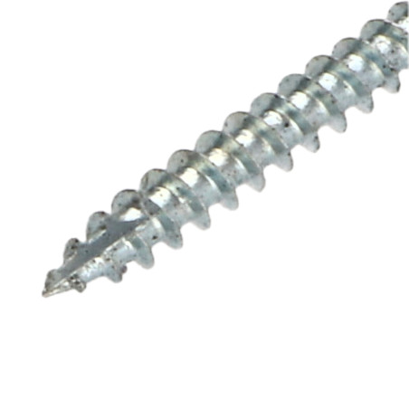 Parafusos de madeira e aglomerado TEKOR cabeça fresada dentado 5X40 TORX T25 cut ponto antifenda tipo 17 RAL9005