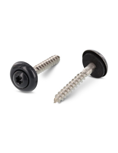 Parafuso para telhas cabeça fresada de panela TORX T20 Aço inoxidável A2 RAL7016 cinzento antracite 4,5X35 Arruela