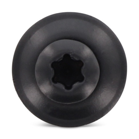 Parafuso para telhas cabeça fresada de panela TORX T20 Aço inoxidável A2 RAL7016 cinzento antracite 4,5X35 Arruela