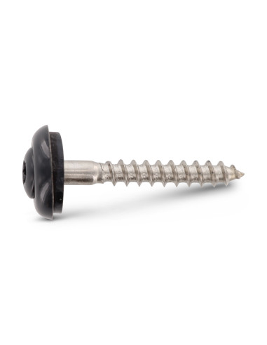 Parafuso para telhas cabeça fresada de panela TORX T20 Aço inoxidável A2 RAL7016 cinzento antracite 4,5X35 Arruela