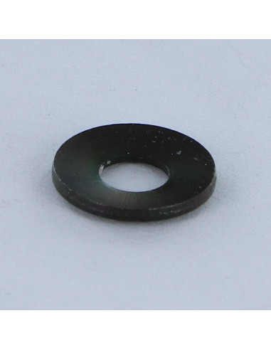 Arruelas de contacto M3X8X0,6 Aço zinco preto gama M (Média)
