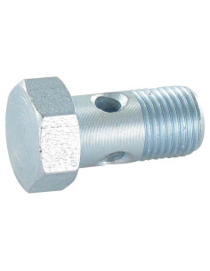 Parafuso ranhura simpes ou parafuso banjos cabeça hexagonal M10X19 passo de rosca fino passo de rosca de 100 Aço