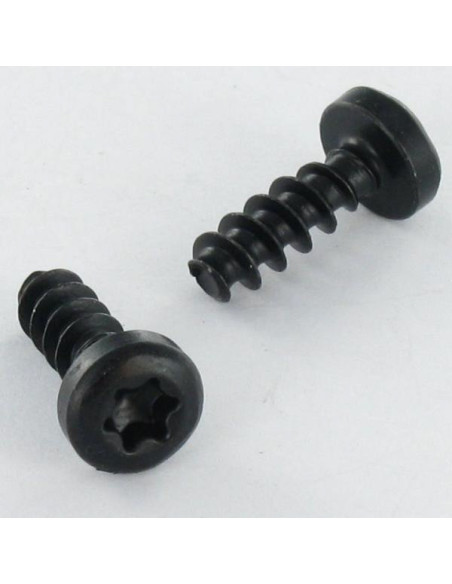 Parfuso de pvc cabeça cilíndrica TORX T20 4X12 Aço zinco preto