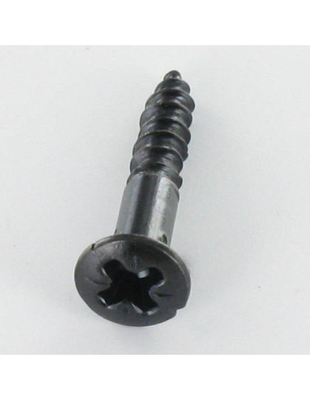 Parafuso de madeira cabeça fresada de panela Pozi PZ6 3,5 x 20 Aço zinco preto