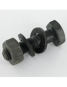Parafuso (vendido com porca) alta resistência M16X60 2 Rondela Classe 8.8 Aço bruto