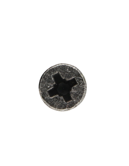 Parafuso de madeira aglomerado VBA3 cabeça fresada Pozi 4,5X45 Aço zinco preto