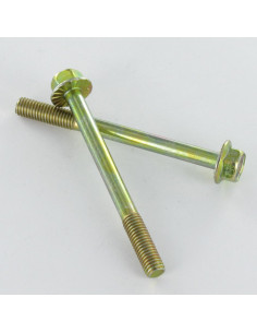 Corpo de parafuso estrutura cabeça hexagonal flange com gola M16X180 Dicromato
