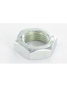 Porca hexagonal baixa hm/contraporca M48 classe 8 passo de rosca fino passo de rosca de 300 Aço zinco branco 2