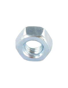 Porca sextavada M24 I8I Aço zinco branco - Parafuso Express