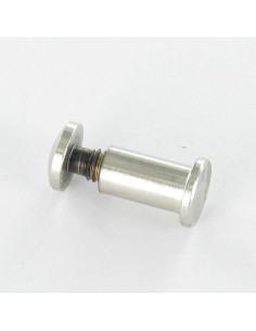 Parafuso rebitar M4 Bronze niquelado para aperto 10 con 15