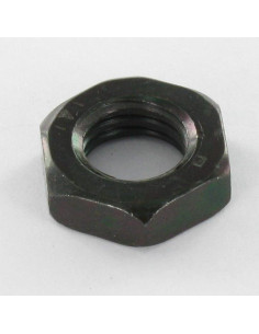 Porca hexagonal baixa hm/contraporca M12 Aço zinco preto