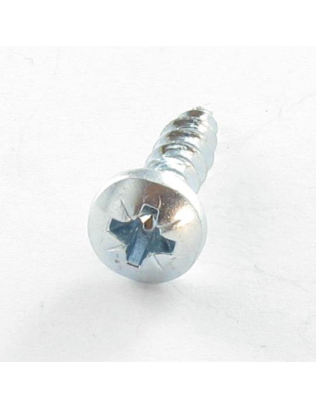 Parafuso de madeira aglomerado PREMIUM cabeça redonda Pozi PZ6 4X30 Aço zinco branco