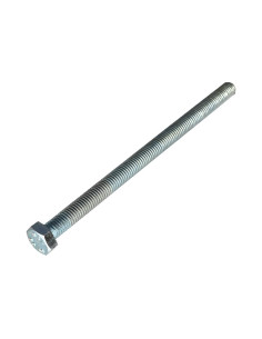 Parafuso de metais cabeça hexagonal M10X160 Classe 8.8 Aço zinco branco