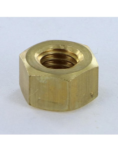 Porca Bronze HH M8 espessura 8 - Parafuso Express 2