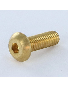 Parafuso de metais Parafuso de Cabeça Oca Sextavada M5X16 chave de 3 Bronze