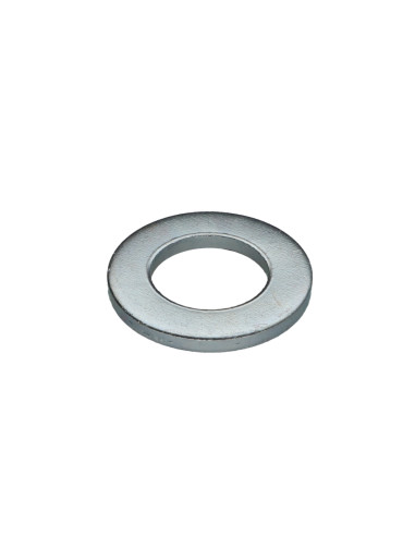 Rondela liso M24X45X4 Aço zinco branco - Parafuso Express