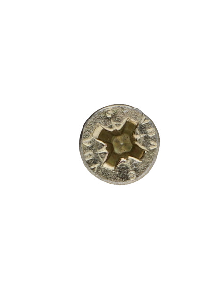 Parafuso de madeira aglomerado VBA3 cabeça fresada Pozi 4,5X40 rosca parcial Dicromato