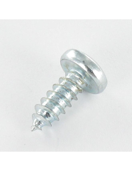 Parafuso de chapa cabeça abaulada larga Phillips 2 4,8X19 Aço zinco branco