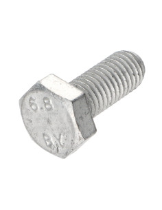 Parafuso de metais cabeça hexagonal M10X25 Classe 6.8 Aço bruto GEOMÉTRICO 500B