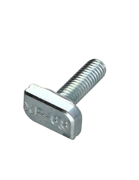 Parafuso de metais cabeça martelo M6X20 20X12 Classe 8.8 Aço zinco branco