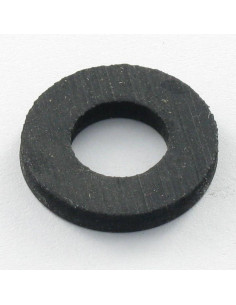 Rondela Borracha Preto 3X10X1 - Parafuso Express